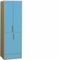 designLINE pro-art Beistellschrank hellblau-weiss mit Siemens Geschirrspüler [3/11]
