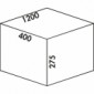 Einbau-Abfallsammler Cox(R) Box 275 S/1200-6 [3/5]