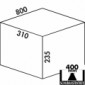 Einbau-Abfallsammler Cox(R) Box 235 K/800-3 [3/5]