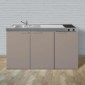 Büroküche Kompaktküche 150 cm breit [8/14]
