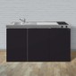 Büroküche Kompaktküche 150 cm breit [9/14]