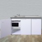 Büroküche Kompaktküche 150 cm breit mit Mikrowelle [2/14]
