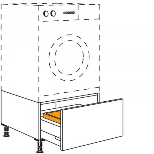 Geräte-Unterbau für Waschmaschine und Trockner