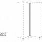 Hochschrank Winkelpassstück in Frontmaterial [2/12]