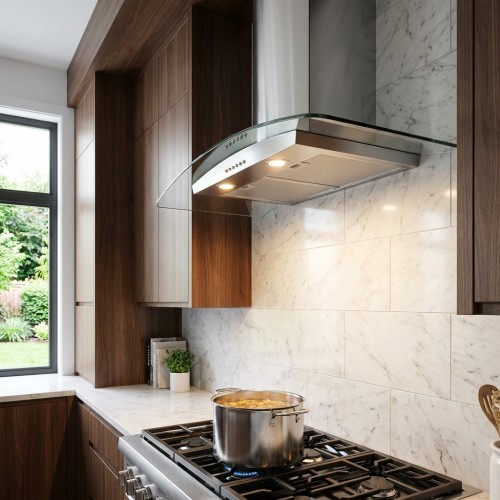 Bogenhaube, Wandhaube in 60 cm Bogenhaube, Wandhaube in 60 cm