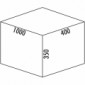 Einbau-Abfallsammler Cox(R) Box 350 S/1000-5 [2/4]
