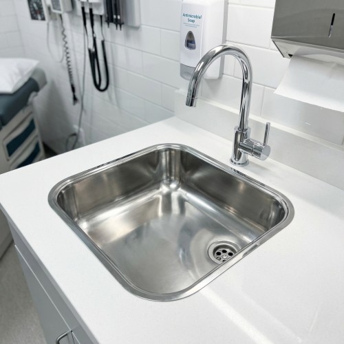 Sp&uuml;lbecken f&uuml;r medizinischen Bereich L18 4035 VPCC