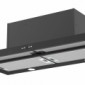 Flachschirmhaube 90 cm schwarz mit ausziehbarem Paneel [2/4]