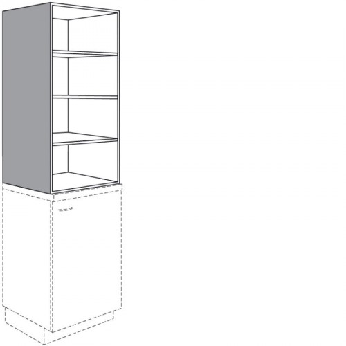 Aufsatzregal 600/650 mm Breite wählbar