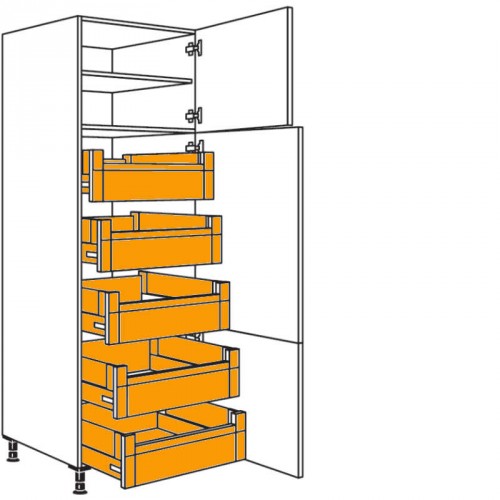 Hochschrank mit 5 Innenauszügen