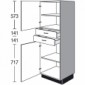 Highboard mit 2 Drehtüren und 2 Schubkästen [2/17]