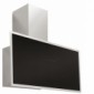 Diagonalhaube Edelstahl mit schwarzer Glasfront [2/3]