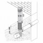 COMPAIR Tower Edelstahl-Luftauslass inkl. Thermobox und Kondensablauf [4/4]