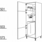 Hochschrank mit Ordnungssytem [2/9]