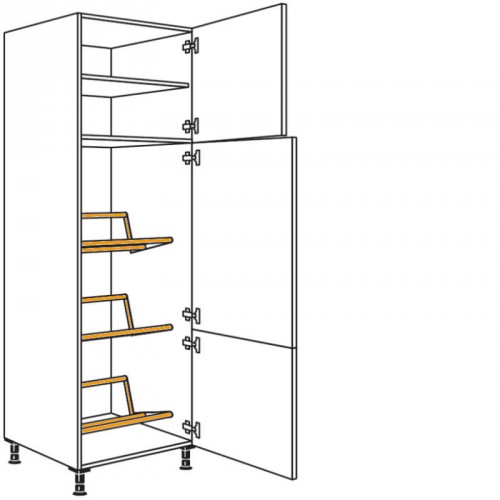 Hochschrank für Getränkekisten