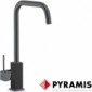 Pyramis Adelita PVD Küchen-Armatur Gun Metal mit schwarz abgesetztem Auslauf [1/2]
