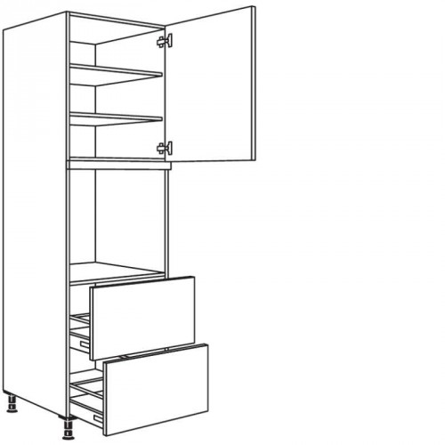 Hochschrank für Geräte-Umbauten, Backofen 590 mm Nische