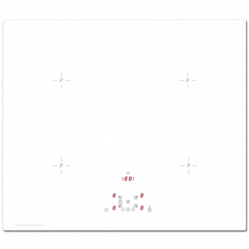 Variables Induktionskochfeld 60 cm autark weiss Küppersbusch