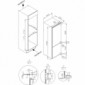 Einbau Kühl-/Gefrierschrank mit Schlepptürtechnik 178 cm Nische [3/4]