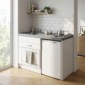 Minik&uuml;che mit K&uuml;hlschrank und Geschirrsp&uuml;ler [2/6]