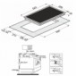 Kochfeld autark Induktion mit 2 Kochzonen Design-Rahmen seitlich [2/2]