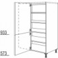 Eck-Highboard mit 1 verlaschte Tür [2/9]