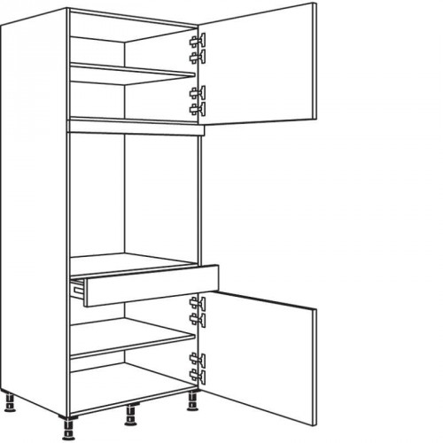 Hochschrank Umbauten für 30 Zoll breite Backöfen