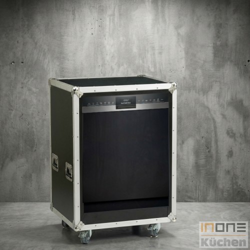 kitcase pro-art Kofferk&uuml;che Beistellschrank klein in Breite 59 cm mit Siemens Geschirrsp&uuml;ler 45 cm