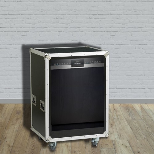 kitcase pro-art Kofferküche Beistellschrank klein in Breite 59 cm mit Siemens Geschirrspüler 45 cm