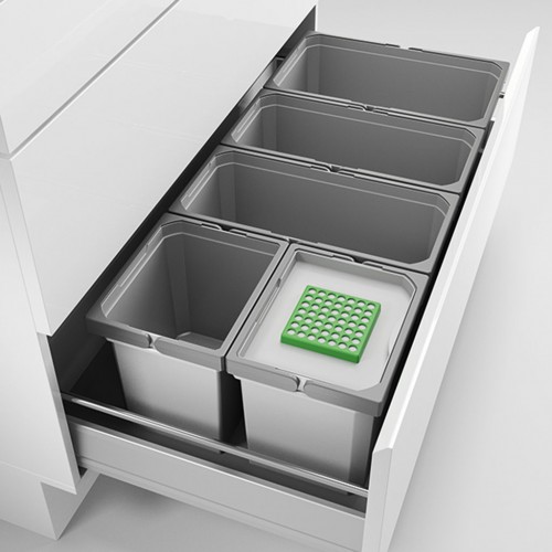 Einbau-Abfallsammler Cox(R) Box 235 S/1000-5 bio