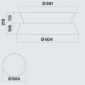 Inselhaube 60 cm freihängend [8/8]