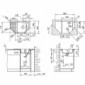 Eckspüle aus Kunstgranit Carbon-Design [2/2]