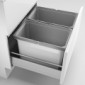 Einbau-Abfallsammler Cox(R) Box 275 S/600-2 mit 2x16 Liter [1/2]