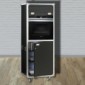 kitcase pro-art Kofferküche Beistellschrank für Elektrogeräte hoch in der Breite 68,5 cm [4/20]