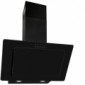 Dunstabzugshaube Kopffreihaube Glas mit Edelstahl schwarz 60 cm [5/7]