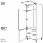 Hochschrank Geräte-Umbau für Kühlautomaten [2/9]