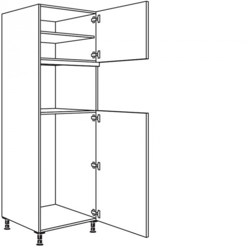 Hochschrank Geräte-Umbau für Kühlautomaten und Dampfgarer