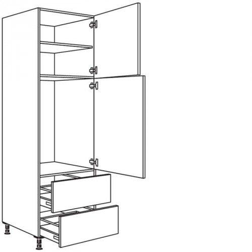 Hochschrank Geräte-Umbau für Kühlautomaten