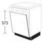 Frontplatte für integrierte Unterbau Geschirrspülmaschinen [2/16]