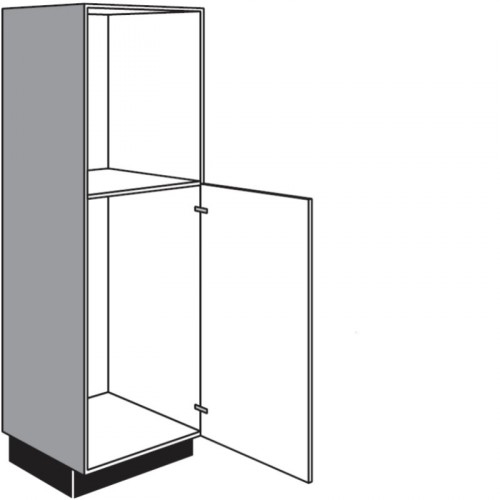 Seitenschrank für Einbaugeräte mit 1 Geräte-Drehtür