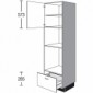 Seitenschrank für Einbaugeräte mit 1 Drehtür und 1 Auszug [2/21]