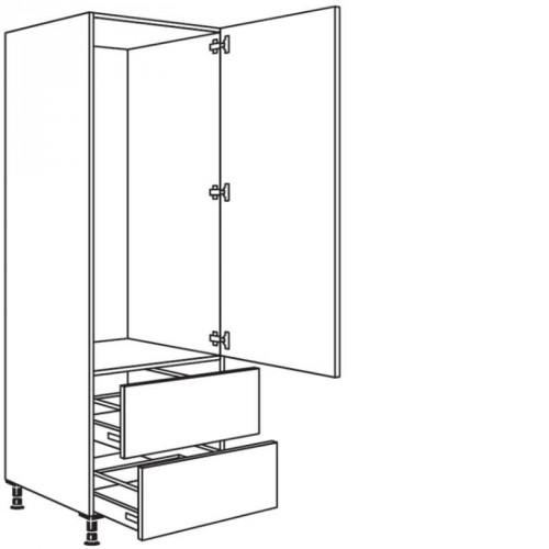 Hochschrank Geräte-Umbau für Kühlautomat