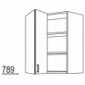 Wandschrank mit 1 Falttür mit Schiebetechnik [2/13]