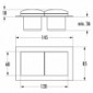 Mira BS1 Einbau Steckdosenelement 2-fach [4/4]