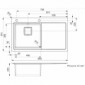 Edelstahlspüle flächenbündig und Flacheinbau Phoenix 40 [2/6]