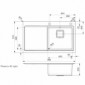 Edelstahlspüle flächenbündig und Flacheinbau Phoenix 40 [4/6]