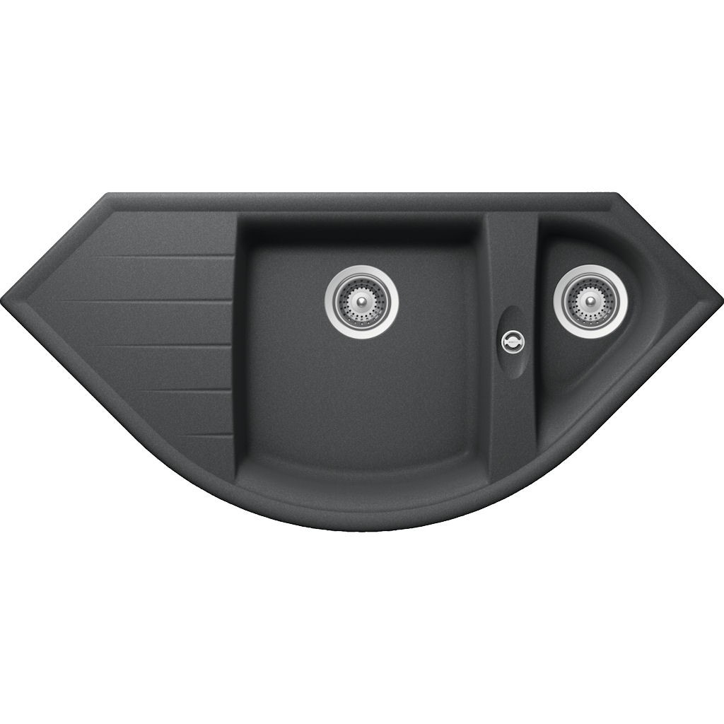 SCHOCK Genius C-150 Ein-/Unterbau Eckspüle