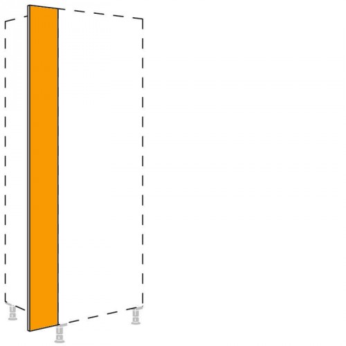 Hochschrank Passleiste