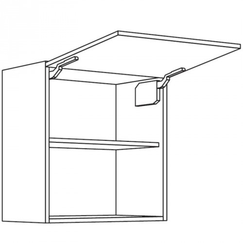 Wandschrank für Mikrowellengerät