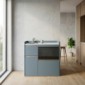 modulLINE ML 110 MA Minik&uuml;che aus Holz mit Mikrowelle [2/25]
